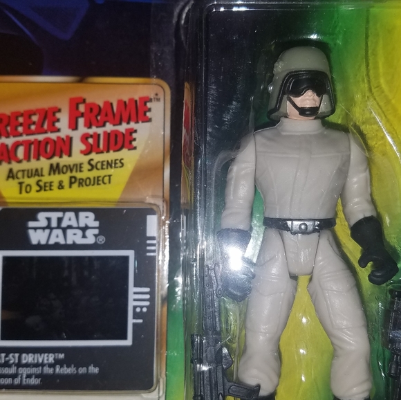 🛸STAR WARS Rare!!! Vintage 1997 AT-ST Driver - Picture 3 of 4